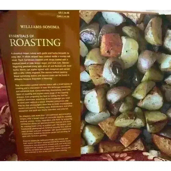 Williams-Sonoma Essentials of Roasting Hard Cover Cook Book - Picture 3 of 9
